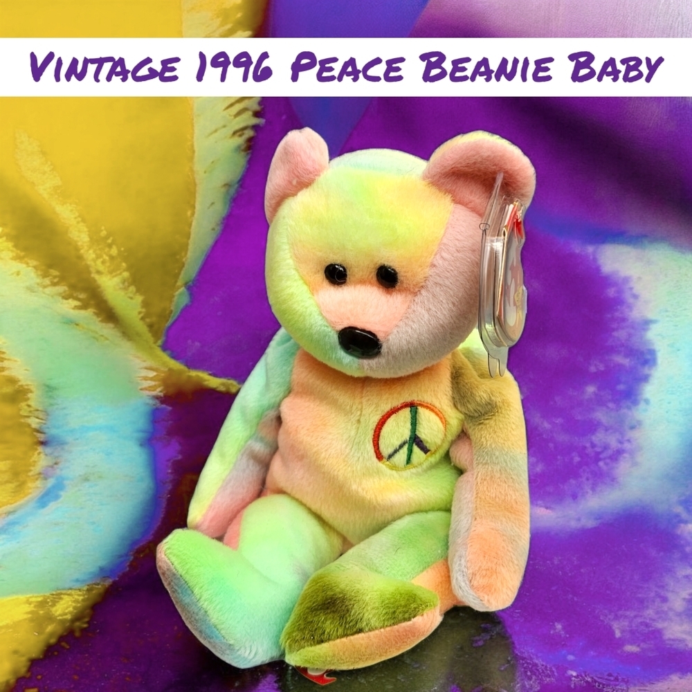 Vintage Beanie PEACE